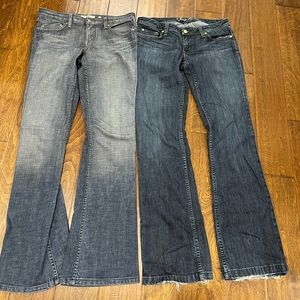 2 pairs of Juicy Couture jeans! Size 29!